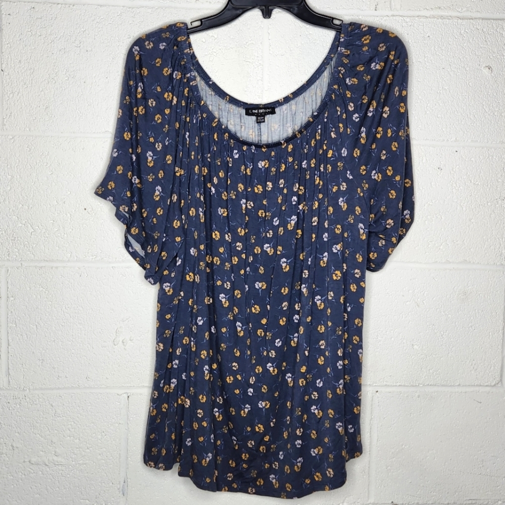 Lane Bryant Floral Patterned Top